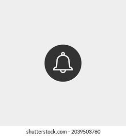 Notification vector icon illustration sign