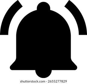 Notifications active bell icon symbol