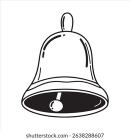 Notifications Bell Icon – Alert and Reminder Symbol for Digital Interfaces and User Engagement