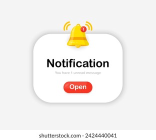 Notificaciones. Cuadro de notificaciones push. Mensaje de alerta de evento, cuadro de notificación web y aviso de anuncio. Planificación de negocios, eventos, recordatorio y horario. Recordatorio de calendario