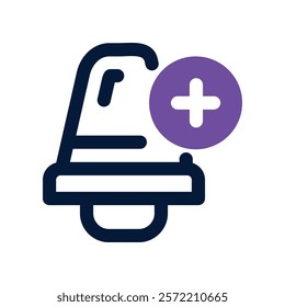 notifies icon. vector dual tone icon for your website, mobile, presentation, and logo design.