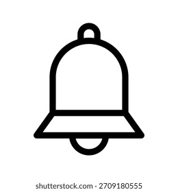 Symbol benachrichtigen, Vektorsymbol-Entwurfsgrafik