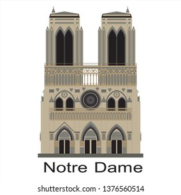 notre dame cathedral in paris france