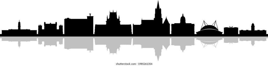 155 Nottingham city skyline Stock Illustrations, Images & Vectors ...