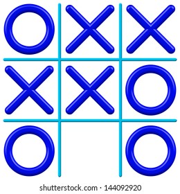 The Noughts and Crosses game