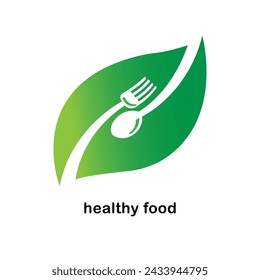 "Nourish your senses with our vibrant healthy food logo, a fresh emblem of wholesome nutrition and wellness."