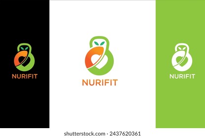 nourishment modern logo vector design