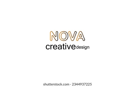 NOVA CREATIVE LOGO DESIGN BRAND LOGO 