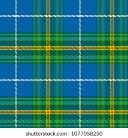 nova scotia tartan geometric seamless pattern