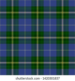 Nova Scotia Tartan Plaid. Regional tartan of Canada.