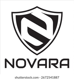 El logotipo NOVARA presenta un diseño moderno y profesional que refleja la innovación, la confianza y el estilo, lo que lo hace ideal para empresas de marca con una identidad audaz y contemporánea.