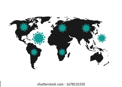 Novel corona virus attack in the world, worldwide corona virus attack vector, covic 19 attack on the earth 