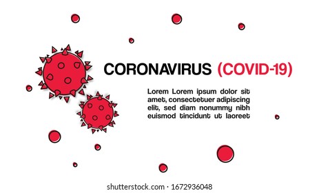 
Novel Coronavirus (2019-nCoV). Covid 19-NCP virus. Coronavirus nCoV is a virus, clear and clean poster.