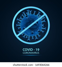 Novel coronavirus (2019-nCoV). Stop Coronavirus Concepts. Vector illustration