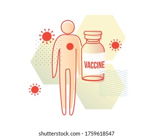 Novel Coronavirus - 2019-nCoV - Treatment Strategy - Illustration as EPS 10 File