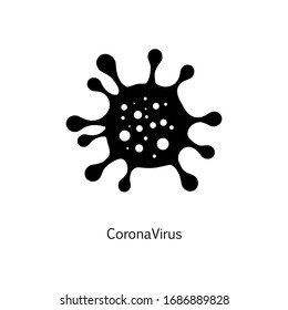 Novel Coronavirus (2019-nCoV). Virus Covid 19-NCP. Coronavirus nCoV denoted is single-stranded RNA virus.Vector illustration.