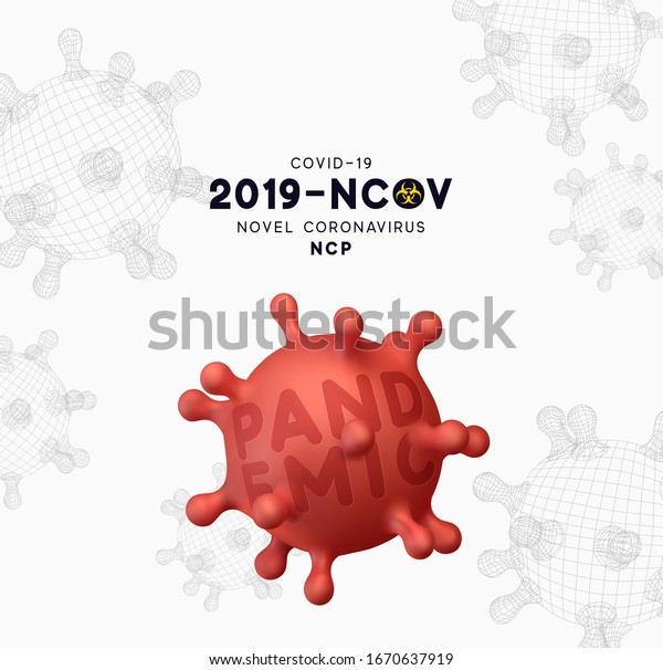 Novel Coronavirus 2019ncov Virus Covid 19ncp Stock Vector