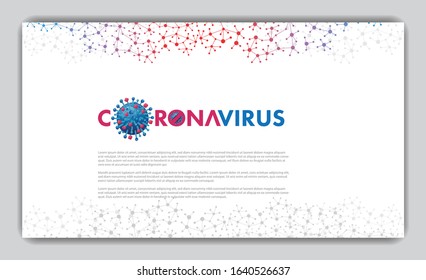 Novel coronavirus (2019-nCoV). Wuhan virus disease,  virus infections prevention methods infographics. Logo, symbol & Background.