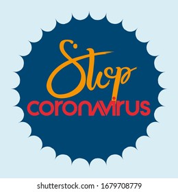 Novel coronavirus COVID-19 - text and symbol. Chinese coronavirus outbreak, Middle East respiratory syndrome coronavirus.
