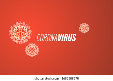 Novel Coronavirus pandemic SARS-Cov-2 icon. Image MERS-Cov-19 Coronavirus disease 2019 (COVID-19) quarantine 2019-nCoV Vector illustration sign