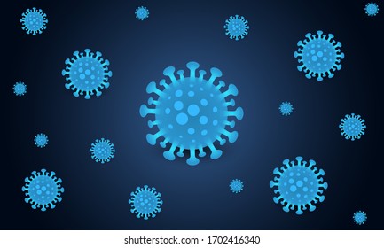 Vector Illustration Doodle Microbes Drawing Bacteria Stock Vector ...