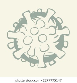 Novel H1n1 2019 sars cell global world hazard risk attent alert warn virology vaccine care set white macro view. Close up micro germ 19 molecul body fever cancer genet life draw logo sketch art design