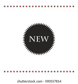 Novelty icon, web design element