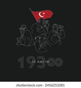 November 10, 1938 - Ataturk Commemoration Day - Death Anniversary