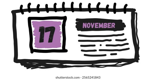 November 17th: A Day in the Calendar