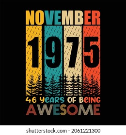 November 1975 46 years of being awesome