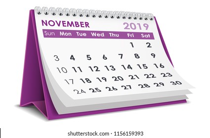 November 2019 Calendar