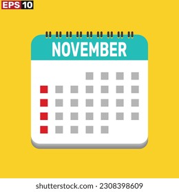 Icono del calendario Vector