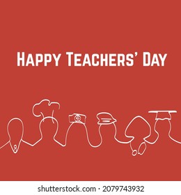 November 24 Teacher's Day. Happy Teachers Day