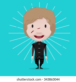 November 30, 2015: Vector Illustration Of Tyrion Lannister