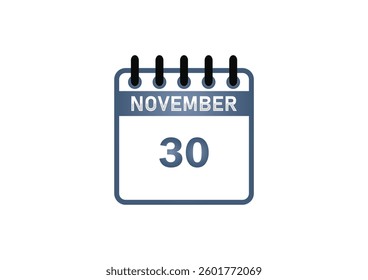 November 30 Calendar Date – Events, Holidays, and Observances