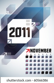 November - Calendar Design 2011