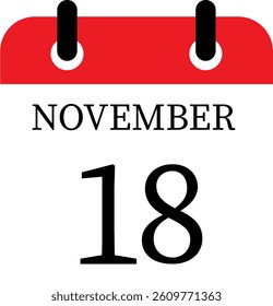November calendar icon.Agenda plan, May month schedule calendar and Time planner.Meeting appointment time.Calendar Event schedule date.calendar date icon on white background.