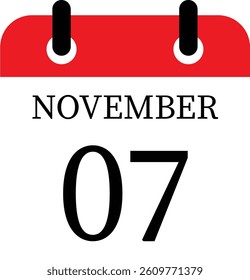November calendar icon.Agenda plan, May month schedule calendar and Time planner.Meeting appointment time.Calendar Event schedule date.calendar date icon on white background.