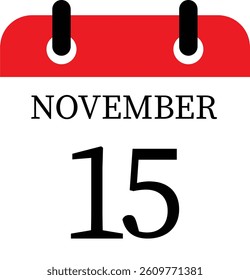 November calendar icon.Agenda plan, May month schedule calendar and Time planner.Meeting appointment time.Calendar Event schedule date.calendar date icon on white background.