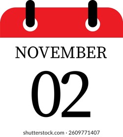 November calendar icon.Agenda plan, May month schedule calendar and Time planner.Meeting appointment time.Calendar Event schedule date.calendar date icon on white background.