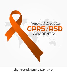 November is CRPS/RSD awareness month Vector Illustration