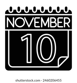 November Icon Design For Personal And Commercial use.