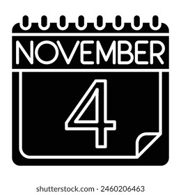 November Icon Design For Personal And Commercial use.