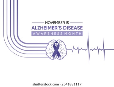 Novembro é o Mês Nacional de Conscientização sobre a Doença de Alzheimer nos Estados Unidos. Este mês é dedicado à conscientização pública sobre a doença de Alzheimer.