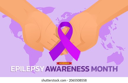 November is National Epilepsy Awareness Month. Purple Day.