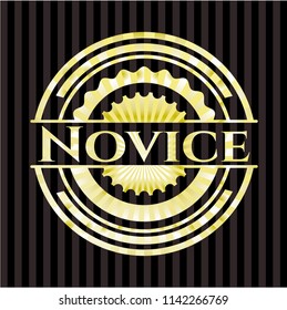 Novice golden emblem