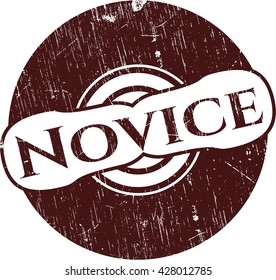 Novice with rubber seal texture