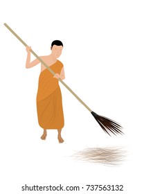 the novice swab garbage vector design