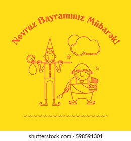 Novruz, Bayram, Charakters, Navruz, Bayrami, Nevruz, Navruz, Kosa, Kechel, Bahar
