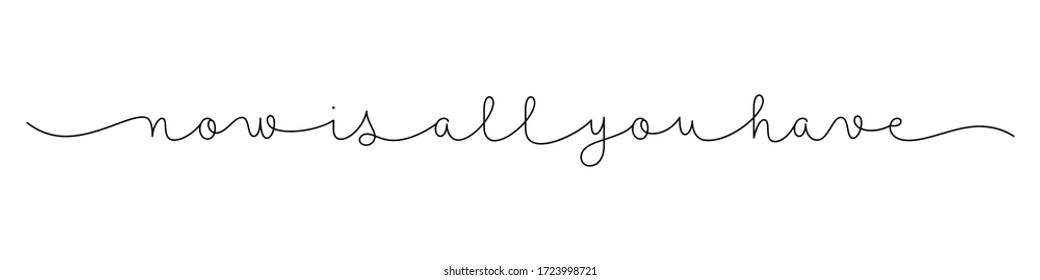 433 All we have is now Images, Stock Photos & Vectors | Shutterstock